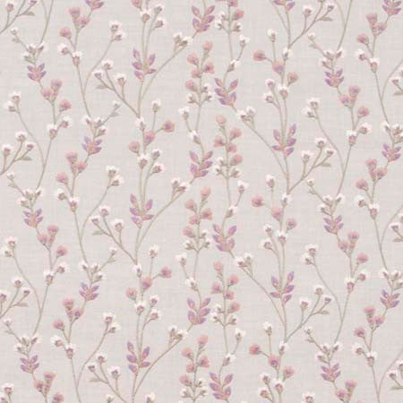 To Be A Poet Wisteria by Carole Designer Fabric Pink Jade 73% Cotton, 27% Polyester India 20,000 Wyzenbeek Double Rubs </p><p>Repeat: 6 1/4" V, 13 1/2" H 54" - Swanky Fabrics -