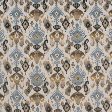 Last Note Indigo by Carole Fabric DESERT WANDERER 100% Polyester China N/A </p><p>Repeat: 15 1/8" V, 14 3/4" H 57" - Fabric Carolina -