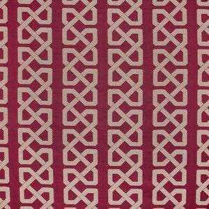 Grand Cable Crimson by Carole Fabric