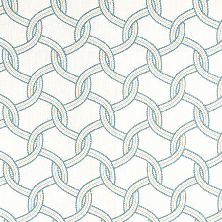 Stay Seated Atlantic by Carole Designer Fabric Well Suited Base: 67% Cotton, 33% Polyester Embr: 100% Polyester 21,000 Wyzenbeek Double Rubs 6 1/4" V, 5 1/4" H 53*" - Swanky Fabrics -