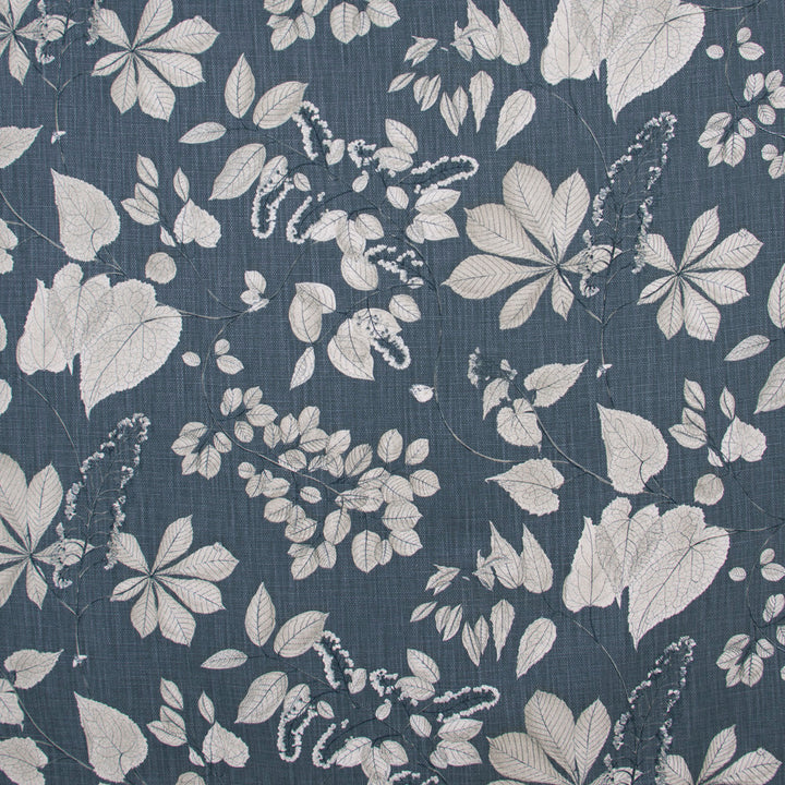 Belong Together Navy by Carole Fabric Bluebird 100% Cotton-SSR Printed & Finished in USA Passes 15,000 Double Rubs Wyzenbeek Horizontal: 27 and Vertical: 27 54 - Fabric Carolina -