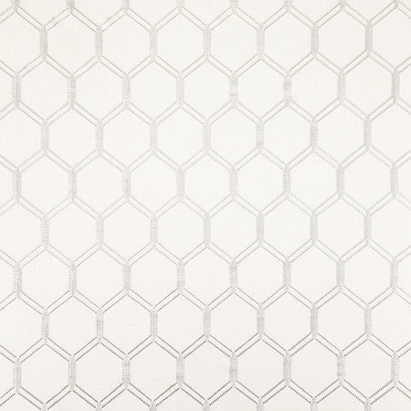Collect Smoke by Carole Designer Fabric Shape Shifter Base: 73% Cotton, 27% Poly Embr: 58% Viscose, 42% Cotton India 9 1/4" V, 5 3/8" H 54" - Swanky Fabrics -
