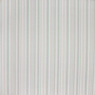 Picolo Stripe Spa by Carole Designer Fabric In Tune 100% Cotton India 9" H 54" - Swanky Fabrics -