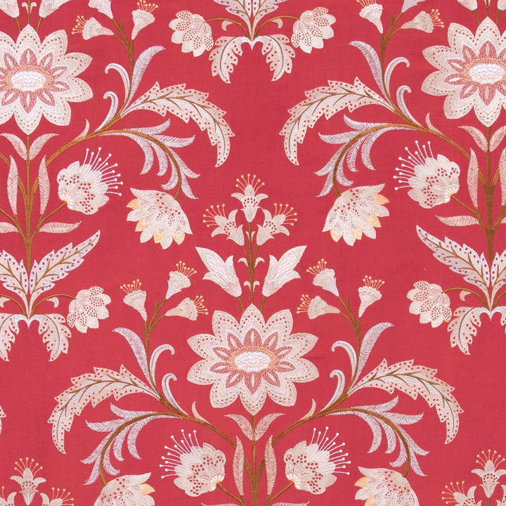 Desert Drama Persimmon by Carole Fabric Red Sea 100% Polyester India N/A Horizontal: 25 and Vertical: 30.125 50.75 - Fabric Carolina -