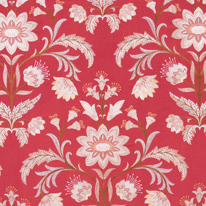Desert Drama Persimmon by Carole Fabric