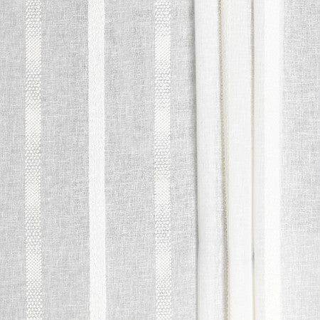 Full Of Joy Ivory by Carole Fabric Sheer Impressions 69% Cotton, 22% Polyester, 9% Viscose N/A 8 1/4" H 116" - Fabric Carolina -