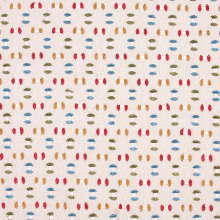 Pick A Bow Confetti by Carole Fabric Azalea 50% Polyester, 50% Cotton India Passes 25,000 Double Rubs Wyzenbeek </p><p>Repeat: 5 1/4" V, 6 1/4" H 52" - Fabric Carolina -
