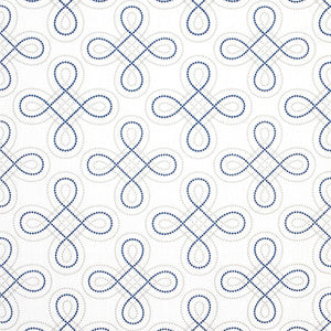 Keep On Coming Sapphire by Carole Fabric
