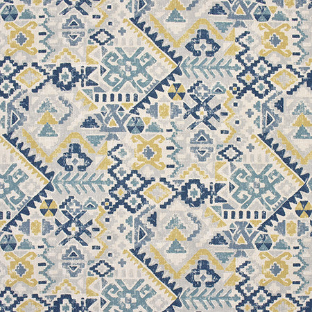 Be Different Atlantis by Carole Fabric Artisan 100% Polyester-Knit Backing CHINA 12,000 Wyzenbeek Double Rubs 25 1/4" V, 13 1/2" H HD 55"  - Fabric Carolina -