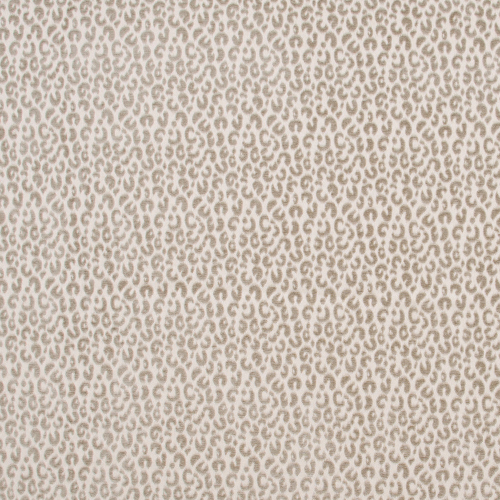 Snow Leopard Mushroom by Carole Fabric Jungle Safari 68% Rayon, 32% Polyester- Latex Backing China Passes 15,000 Double Rubs Wyzenbeek Horizontal: 3.5 and Vertical: 4.25 56 - Fabric Carolina -