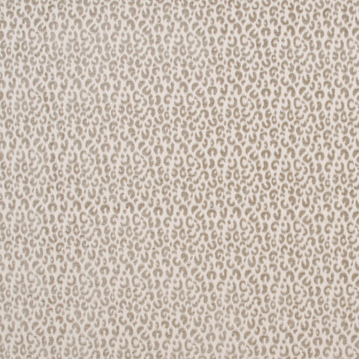 Snow Leopard Mushroom by Carole Fabric Jungle Safari 68% Rayon, 32% Polyester- Latex Backing China Passes 15,000 Double Rubs Wyzenbeek Horizontal: 3.5 and Vertical: 4.25 56 - Fabric Carolina -
