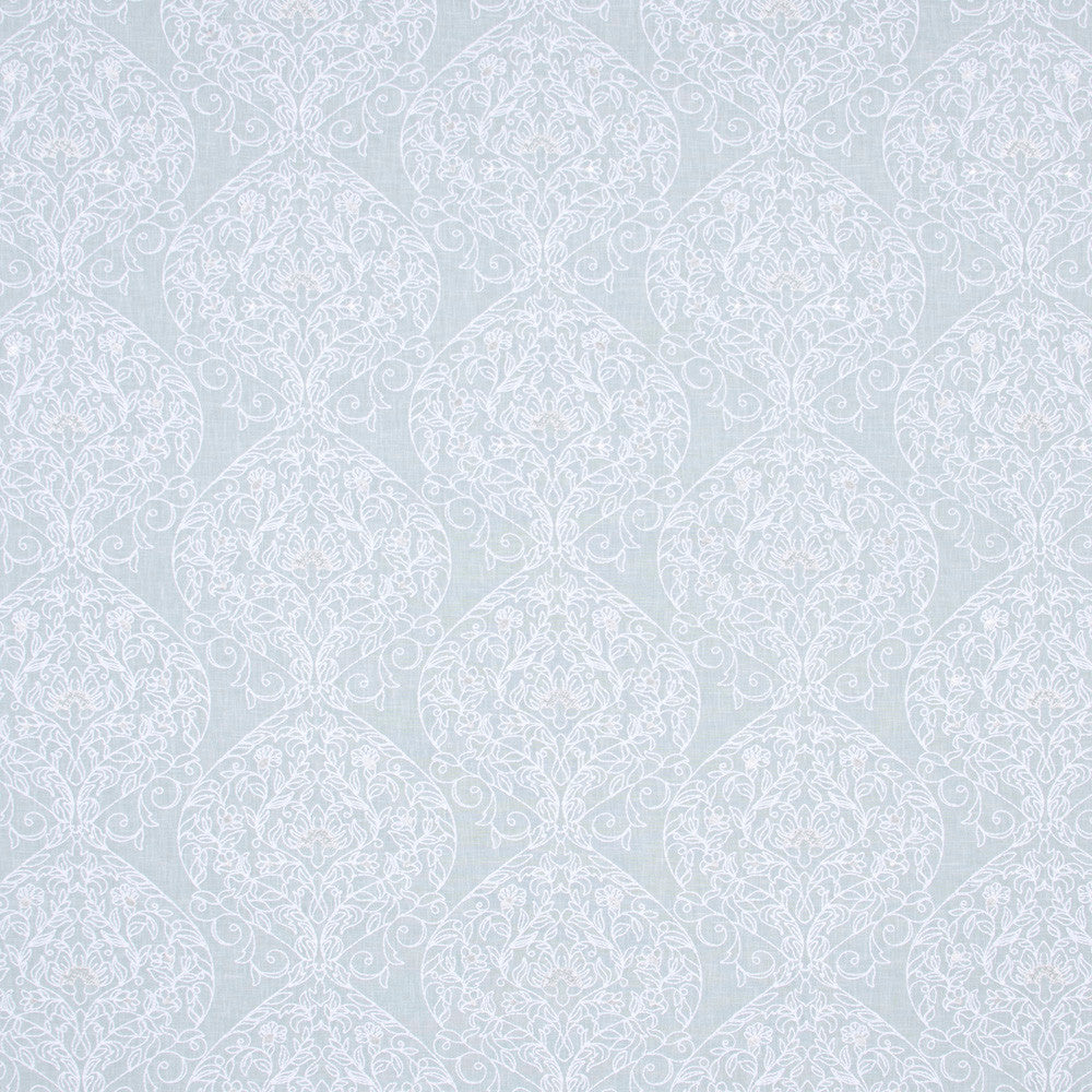 Unexpected Love Spa by Carole Fabric Spearmint 70% Polyester, 30% Cotton India N/A Horizontal: 15.875 and Vertical: 9 51.5 - Fabric Carolina -
