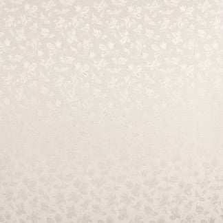 So Quiet Ivory by Carole Fabric Pearl Strand 60% Polyester, 40% Cotton India Passes 30,000 Double Rubs Wyzenbeek </p><p>Repeat: 10 3/4" V, 9 1/8" H 55" - Fabric Carolina -