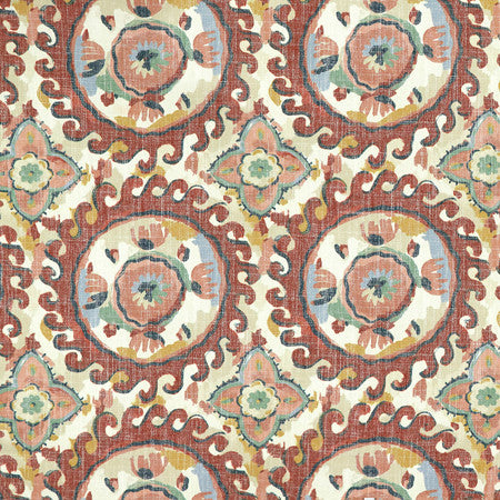 <p>Sounds Great Cayenne by Carole Fabric</p><p><strong>Required Minimum Quantity Purchase: 2 yards</strong></p><p>Book: Moodscapes</p><p>Content: 69% Polyester, 23% Viscose, 8% Linen</p><p>Origin: </p><p>Performance: 15,000 Wyzenbeek Double Rubs</p><p>Repeat: 13 1/2" V, 13 1/2" H</p><p>Width: 55""</p>
