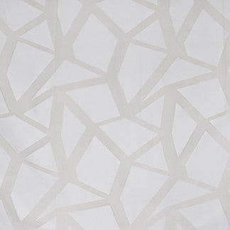 Solemn Eyes White by Carole Fabric Sheer Divine 100% Polyester France N/A 18 5/8" V, 20 1/2" H 118"  - Fabric Carolina -