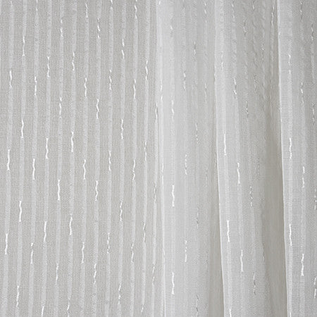 Inches Away White by Carole Fabric Sheer Philosophy 100% Polyester Turkey N/A 4" V, 3" H 118"  - Fabric Carolina -