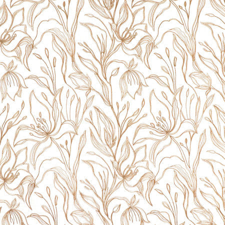 <p>Melody Sepia by Carole Designer Fabric</p><p><strong>Required Minimum Quantity Purchase: 2 yards</strong></p><p>Book: Forget Me Knot</p><p>Content: Base: 100% Cotton Embr: 75% Cotton, 25% Rayon</p><p>Origin: </p><p>Performance: N/A</p><p>Repeat: 15 1/2" V, 13 1/2" H</p><p>Width: 52*"</p>