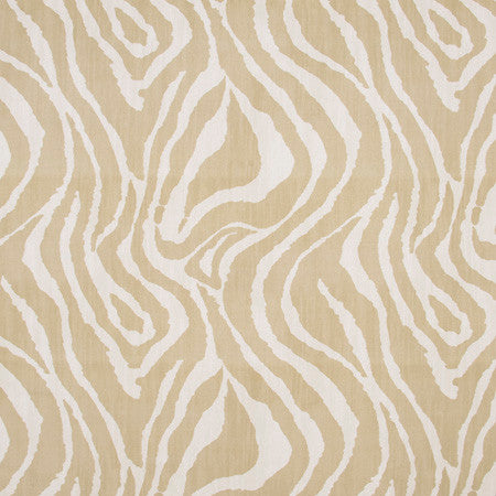 Zebra Sable by Carole Fabric Jungle Safari 100% Cotton Spain Passes 18,000 Circular Rubs Martindale Horizontal: 27" and Vertical: 25" V 54" - Fabric Carolina -