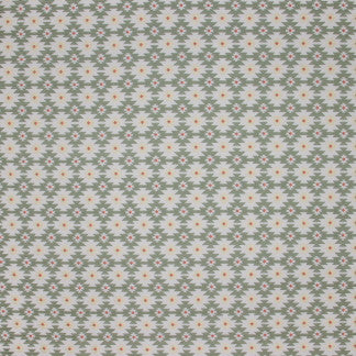 Tossed About Meadow by Carole Fabric Color Play 52% Cotton, 48% Polyester India N/A 3" V, 3 1/2" H 51"  - Fabric Carolina -