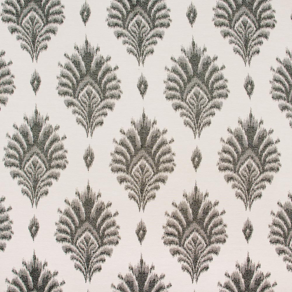 Just Now Sand by Carole Fabric Onyx & Ivory 48% Poly, 27% Cotton, 13% Rayon, 12% Rcy Cotton- Softened Woven In USA Passes 30,000 Double Rubs Wyzenbeek Horizontal: 13875 and Vertical: 19875 54 - Fabric Carolina -