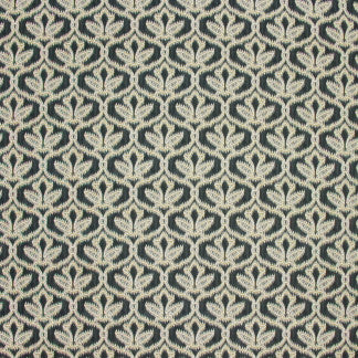 Dovetail Noir by Carole Fabric Refined Beauty 90% Cotton, 10% Linen Pakistan Passes 25,000 Double Rubs Wyzenbeek Horizontal: 6 1/4" and Vertical: 6 1/4" 54" - Fabric Carolina -