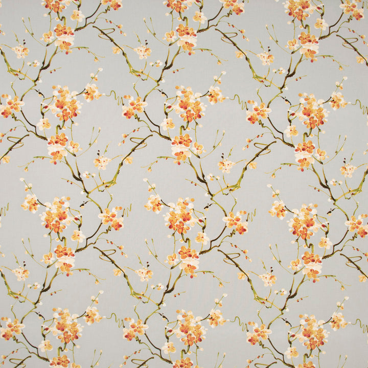 Birdsall Farm Silver Grey by Carole Fabric Geranium 100% Cotton-SSR India Passes 15,000 Double Rubs Wyzenbeek Horizontal: 135 and Vertical: 2525 54 - Fabric Carolina -