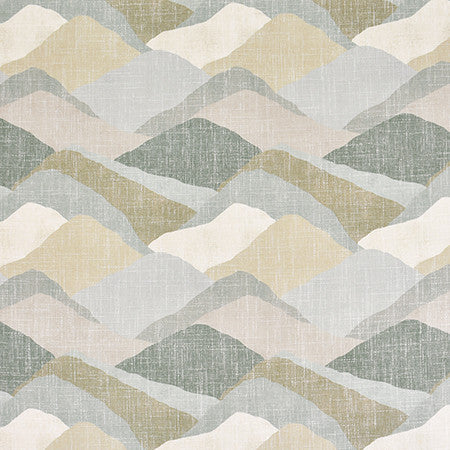 Taken Up Driftwood by Carole Fabric Jade 36% Polyester, 26% Cotton, 22% Viscose, 16% Linen China 30,000 Wyzenbeek Double Rubs 13 1/2" V, 13 1/2" H 55"  - Fabric Carolina -