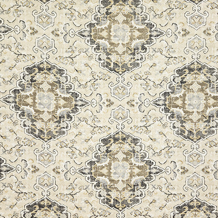 Dallington Ebony by Carole Fabric Evergreen 100% Cotton Pakistan 25,000 WYZENBEEK DOUBLE RUBS 24 1/2" V, 13 1/2" H HD 54"  - Fabric Carolina -