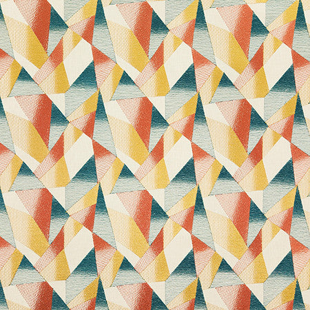 See The Effect Gem by Carole Fabric Dawn & Dusk Base: 50% Polyester, 50% Cotton, Embr: 100% Polyester India  6 5/8" V, 6 3/8" H 52"  - Fabric Carolina -