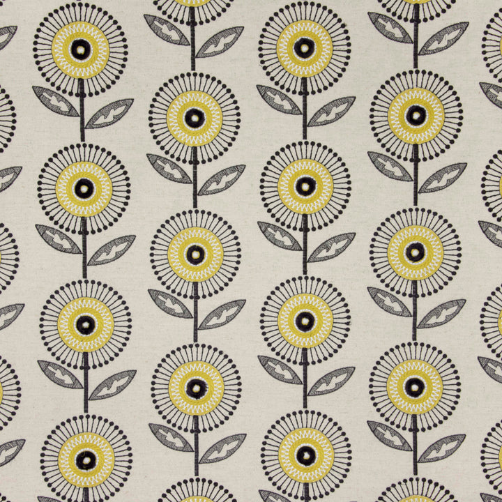 Hello Gorgeous Navy by Carole Fabric French Navy 85% Cotton, 15% Linen India Passes 25,000 Circular Rubs Martindale Horizontal: 125 and Vertical: 75 54 - Fabric Carolina -