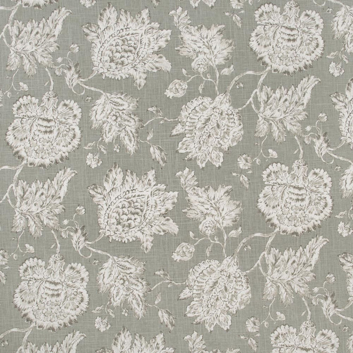 Are You Ready Smoke by Carole Fabric Silver Fox 55% Linen, 45% Rayon- Soil & Stain Repellent Finished In USA Passes 15,000 Double Rubs Wyzenbeek Horizontal: 27 and Vertical: 18 54 - Fabric Carolina -