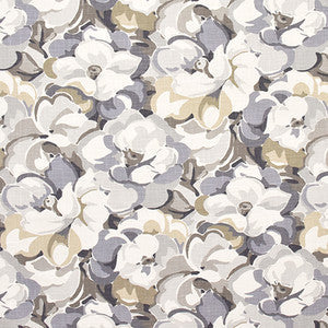 World Of Beauty Flax by Carole Fabric