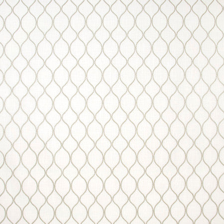 Unbreakable Silver by Carole Fabric Birch 66% Cotton, 20% Polyester, 14% Zari India Passes 50,000 Double Rubs Wyzenbeek </p><p>Repeat: 4 3/4" V, 2 3/4" H 53" - Fabric Carolina -