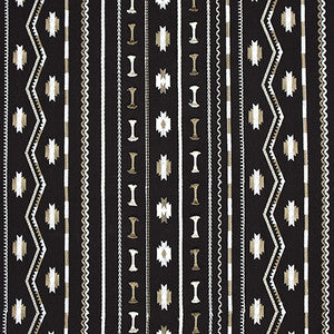Put A Bow On It Noir by Carole Fabric