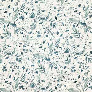 Bird Lover Spa by Carole Fabric