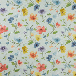 Until Now Seabreeze by Carole Fabric Sea Glass 100% Cotton-SSR South Korea Passes 12,000 Double Rubs Wyzenbeek Horizontal: 13 1/2" and Vertical: 13 1/2" V 54" - Fabric Carolina -