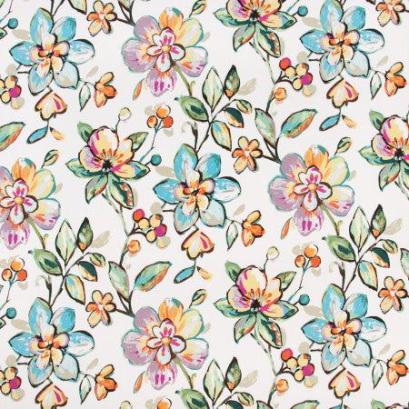 Hadley Park Multi by Carole Fabric BREATHTAKING 100% Cotton- Soil & Stain Repellent India Passes 25,000 Double Rubs Wyzenbeek </p><p>Repeat: 27" V, 27" H 54" - Fabric Carolina -