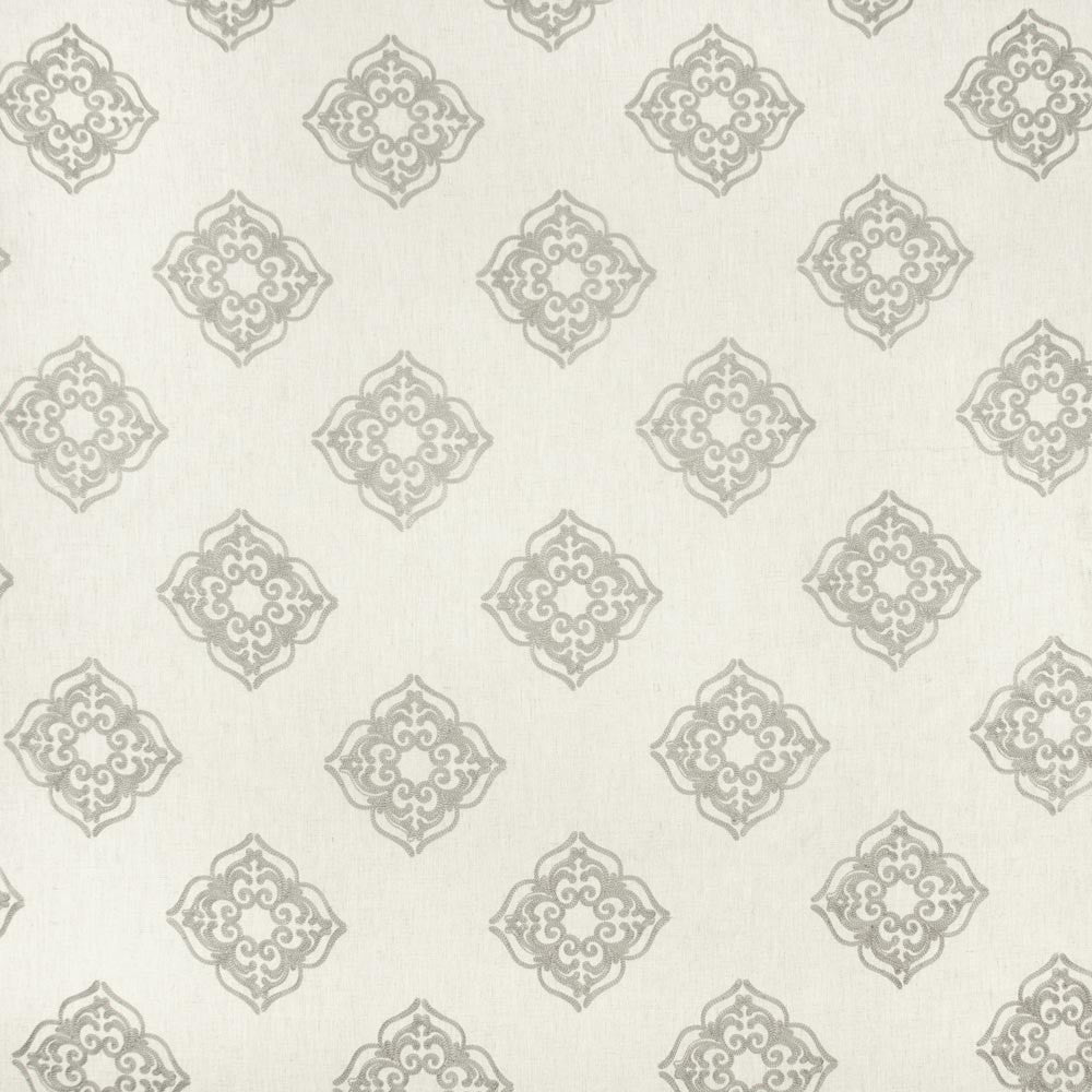 Parlor Games Dove Grey by Carole Fabric Silver Fox 95% Polyester, 5% Linen China N/A Horizontal: 1175 and Vertical: 1175 54 - Fabric Carolina -