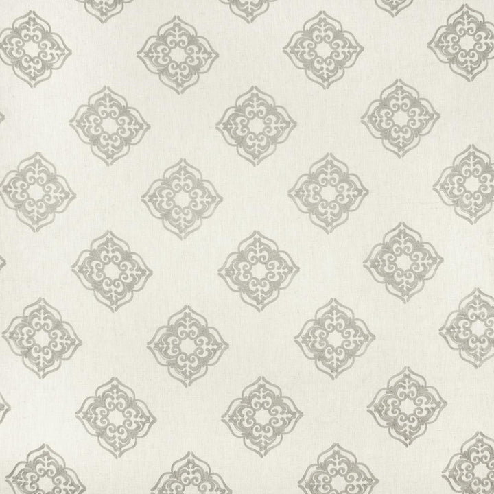 Parlor Games Dove Grey by Carole Fabric Silver Fox 95% Polyester, 5% Linen China N/A Horizontal: 1175 and Vertical: 1175 54 - Fabric Carolina -