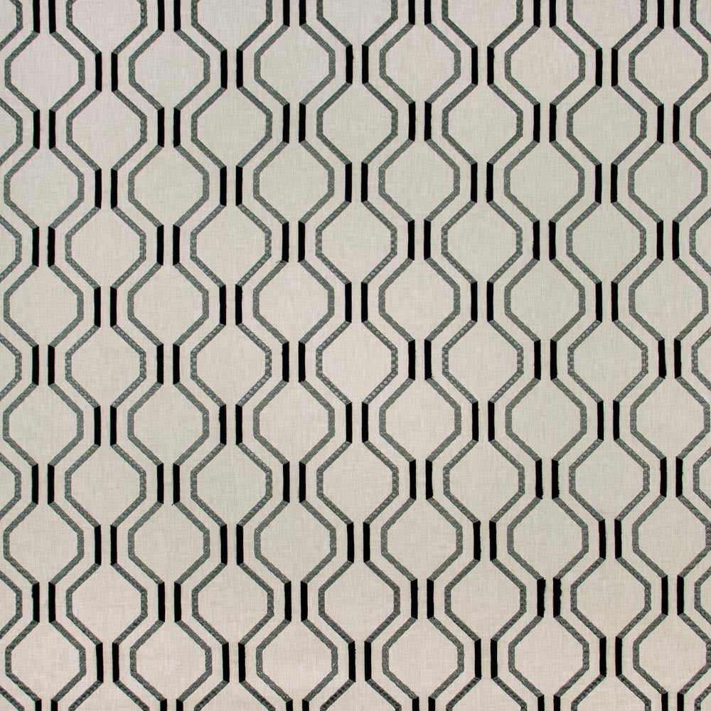 Dream Date Coal by Carole Fabric Silver Fox 52% Cotton, 48% Polyester India Passes 30,000 Double Rubs Wyzenbeek Horizontal: 625 and Vertical: 625 52 - Fabric Carolina -