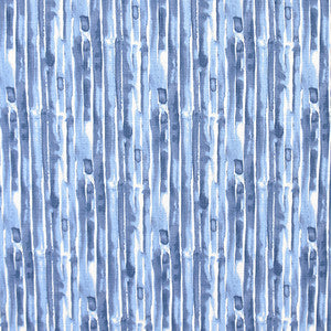 Speed Through Indigo by Carole Fabric