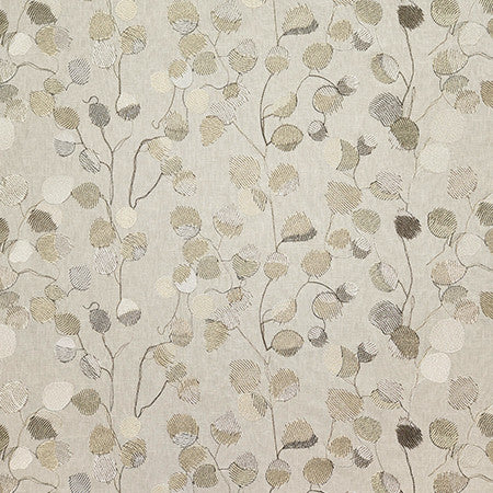 Be The Magic Shadow by Carole Fabric Earth & Stone Base: 72% Cotton, 28% Polyester. Embr: 100% Polyester India 30,000 WYZENBEEK DOUBLE RUBS 12 3/8" V, 26 3/4" H 53.25"  - Fabric Carolina -