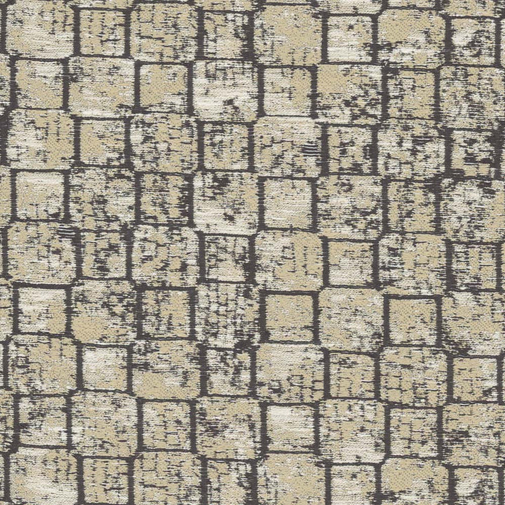 Power Block Pyrite by Carole Fabric Modern Edge 100% Polyester India 85,000 Wyzenbeek Double Rubs Horizontal: 6.75 and Vertical: 6.125 55 - Fabric Carolina -