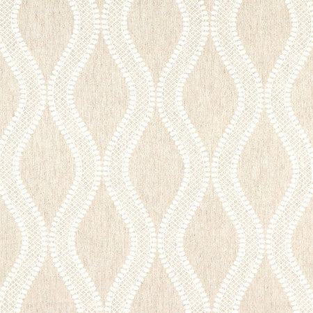 <p>Clearly Charming Natural by Carole Designer Fabric</p><p><strong>Required Minimum Quantity Purchase: 2 yards</strong></p><p>Book: Forget Me Knot</p><p>Content: 65% Polyester, 20% Linen, 15% Cotton</p><p>Origin: </p><p>Performance: N/A</p><p>Repeat: 9" V, 6 3/4" H</p><p>Width: 53 1/2*"</p>