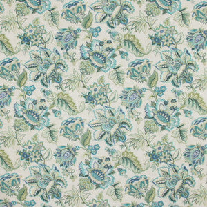Private Balcony Seafoam by Carole Fabric