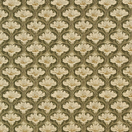 Tadworth Vintage by Carole Designer Fabric English Garden 100% Polyester 40,000 Wyzenbeek Double Rubs 6 5/8" V, 6 3/4" H 54" - Swanky Fabrics -