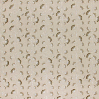 Super Fan Flax by Carole Fabric Natural Envy 70% Polyester, 30% Linen India N/A Horizontal: 13" and Vertical: 9" V 52" - Fabric Carolina -