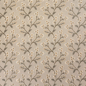 Flowering Trees Fawn by Carole Fabric