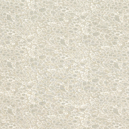 On Water Travertine by Carole Designer Fabric Oasis 70% Cotton, 30% Linen China 12 1/2" V, 13 1/4" H HD 56" - Swanky Fabrics -