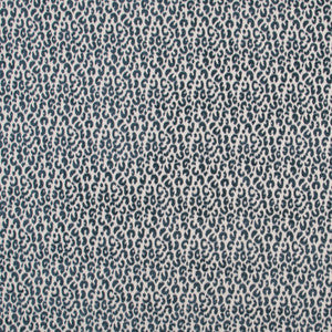 Snow Leopard Denim by Carole Fabric